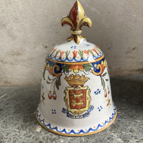 French faience bell - french,
