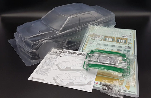 Tamiya body set - mercedes, 190e