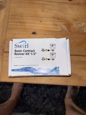 New Swirl Bathroom Basin Contract Tap Reviver Kit 1/2"