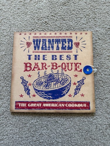 Bbq recipe scrapbook album - album, 8x8
