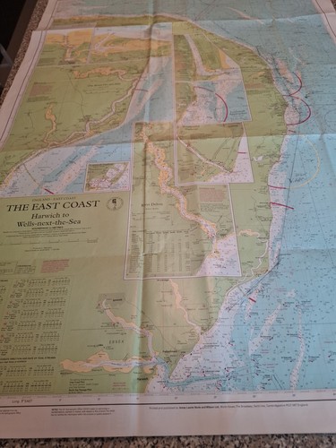 2007 imray chart - c28, harwich