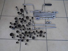 BRITTOL SOCKET SET + EXTRAS 1/2" DRIVE EXTENSIONS RACHET SOCKETS FREE POST