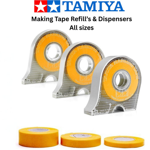 Tamiya masking tape all - tamiya, sizes