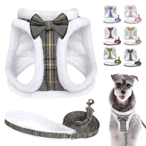Winter warm dog harness and - winter,