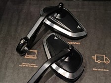 Motorcycle Bar End Rearview Mirrors Triumph Speed Triple Diamond Shape