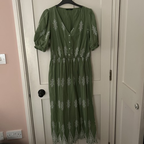 Green cotton dress - cotton, george