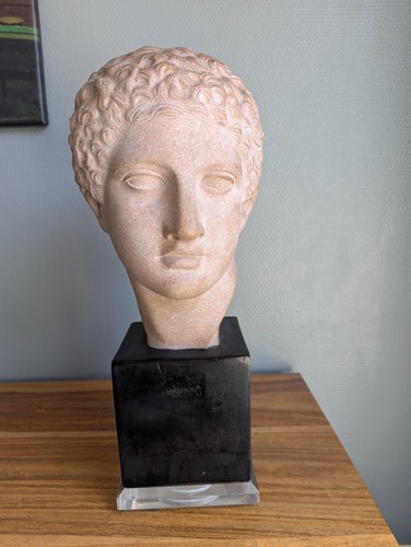Hermès terracotta bust - hermès,