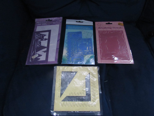 Assorted metal craft cutting - 4,