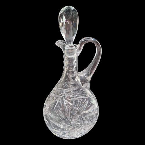 Vintage glass decanter - vintage,