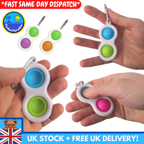 Colourful push pop - pop, sensory