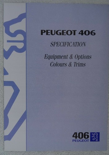 Peugeot 406 specification - peugeot,