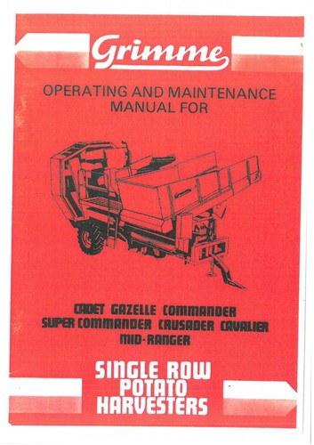 Grimme potato harvester - potato,