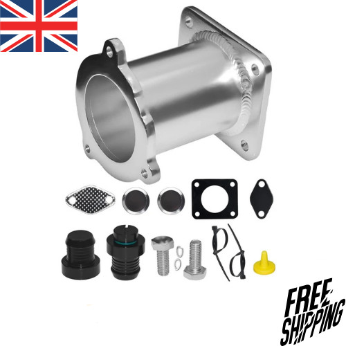 Aluminium egr valve - aluminium, delete