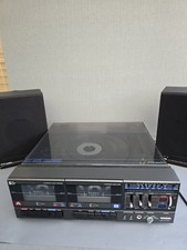 Pye Stereo ST2120 Music System Cassette Tape Radio Turntable & Speakers 2120 /35