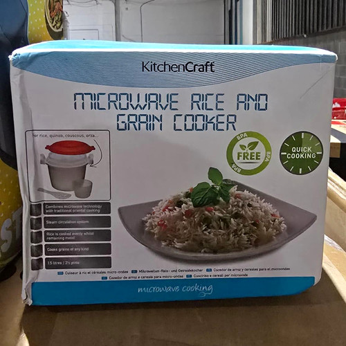 Kitchencraft microwave rice - rice, &
