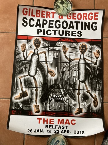 Gilbert and george poster - gilbert,
