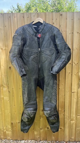 Dainese men black leather - black,