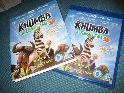 Kumba zebra tale 3d blu - kumba,