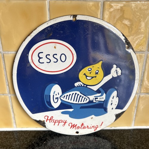 Esso happy motoring oil - happy, drip