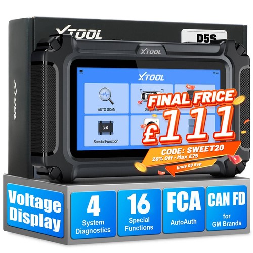 Xtool d5s obd2 - d5s, engine