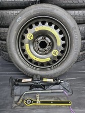 17" MERCEDES E CLS CLASS SPACE SAVER SPARE WHEEL + JACK KIT