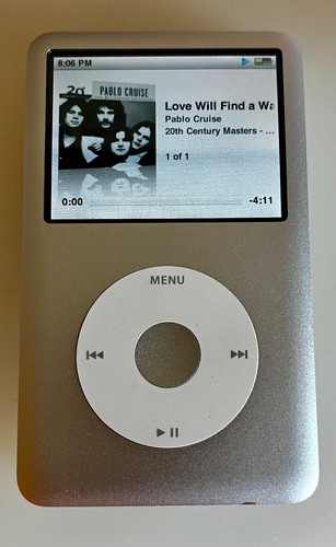 Ipod 120gb classic silver - ipod,