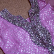 New 2 Piece Pink Net Frock