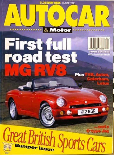 Autocar magazine jun - autocar, 16-jun-93