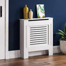 White Radiator Cover Grill