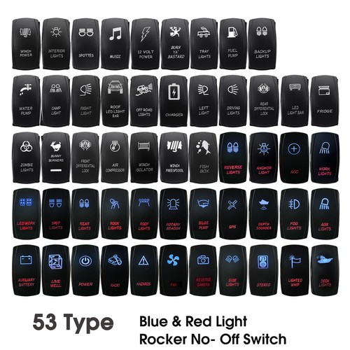 Dash rocker switch boat car - dash,