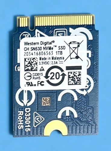 Western digital nvme 2230 - nvme, m.2