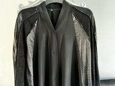 Saudi Abaya farasha style Plus Size 58 Women's With Scarf