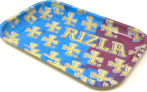 Rizla metal rolling tray - rizla, with