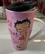 Betty Boop Travel Mug Pink