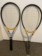 2x Head Ti.S4 Extra Long Titanium Tennis Racquets – Lightweight Power – Used