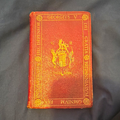 Common prayer book red leather - common,