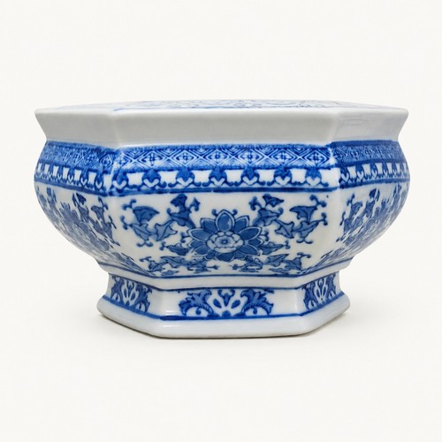 Vintage blue white ceramic - vintage, &
