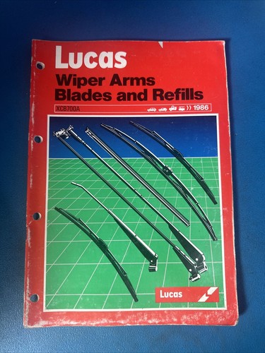 Lucas wiper arm blades and - lucas,