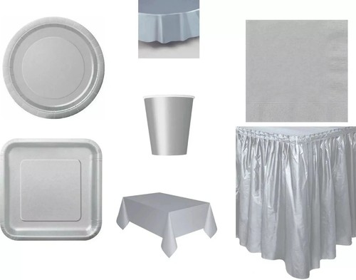 Solid colour party - party, plates