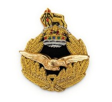 RAF Air Rank Cap Badge Kings Crown