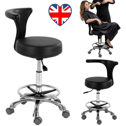 Adjustable salon stool back - salon,