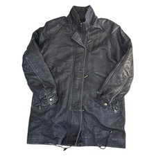 Milan Real Leather Jacket Long