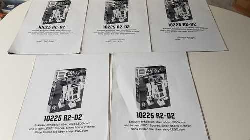 Piece lego poster set 10225 - poster,