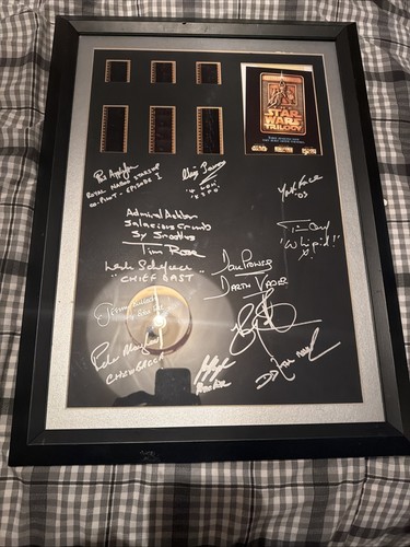 Star wars framed and mounted - star,