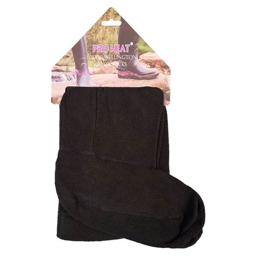 Womens fleece welly - welly, socks