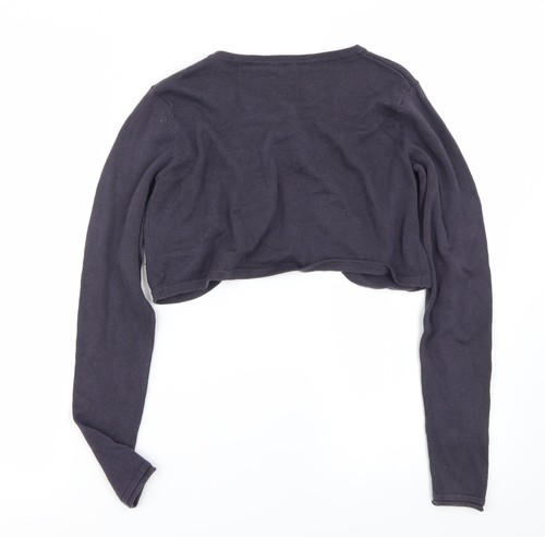 Girls blue cardigan - blue,