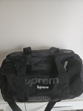 Supreme Big Duffle Bag SS20 Black Mesh