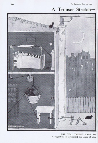 Heath robinson trouser - w.,