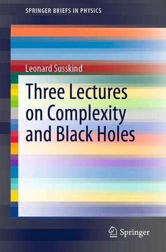 Three lectures complexity - three,