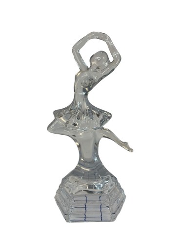 Crystal glass ballerina - crystal,